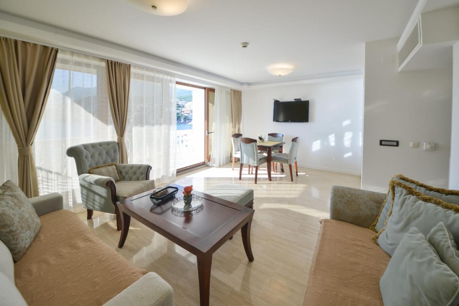 Przno Luxury Apartments Sveti Stefan Exterior photo