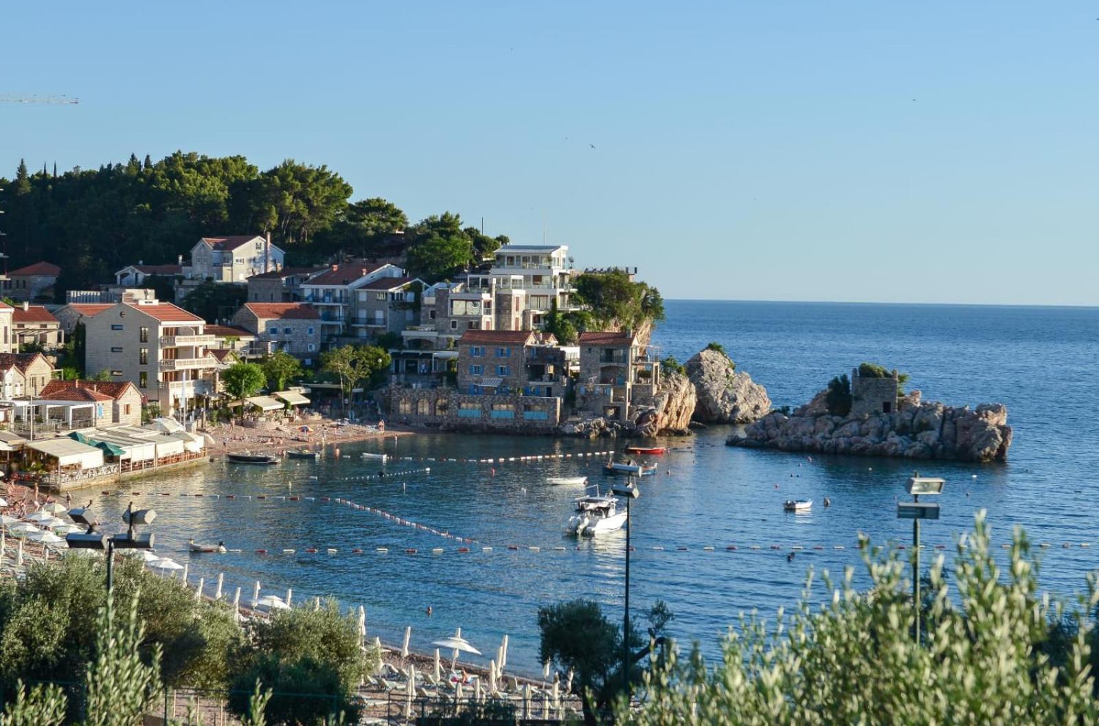 Przno Luxury Apartments Sveti Stefan Exterior photo